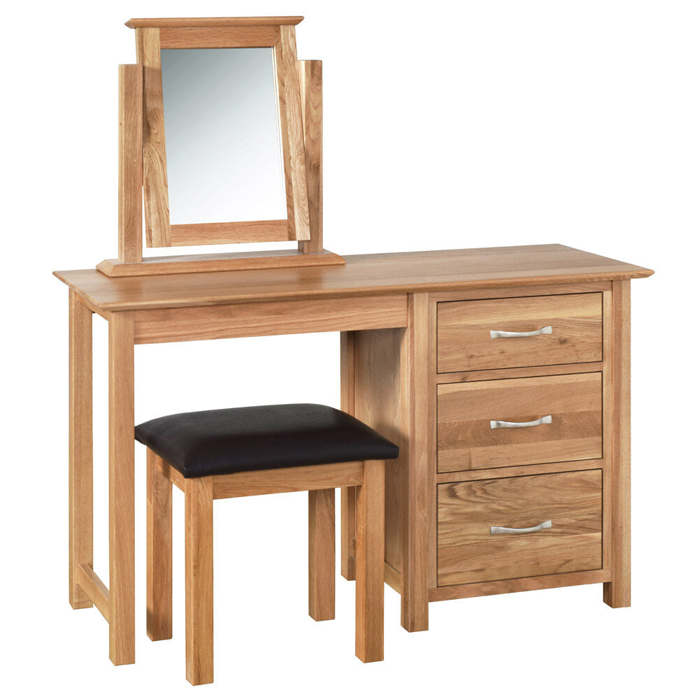 Newport Oak Dressing Table Mirror